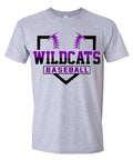 T-Shirt Gray Wildcats Base