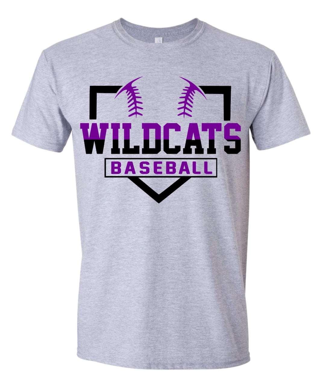 T-Shirt Gray Wildcats Base