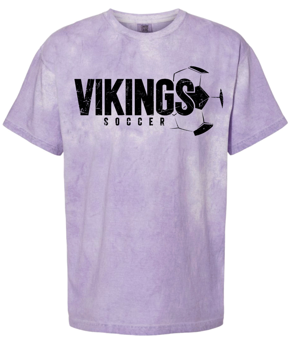 T-Shirt Purple Smoke Viking Soccer Right 13