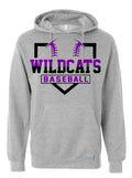 Hoodie Gray Wildcats Base