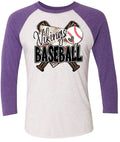 Long Sleeve Purple 3/4 sleeve Base/Bat Viking 1