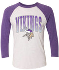 Long Sleeve 3/4 sleeve Varsity Large Viking