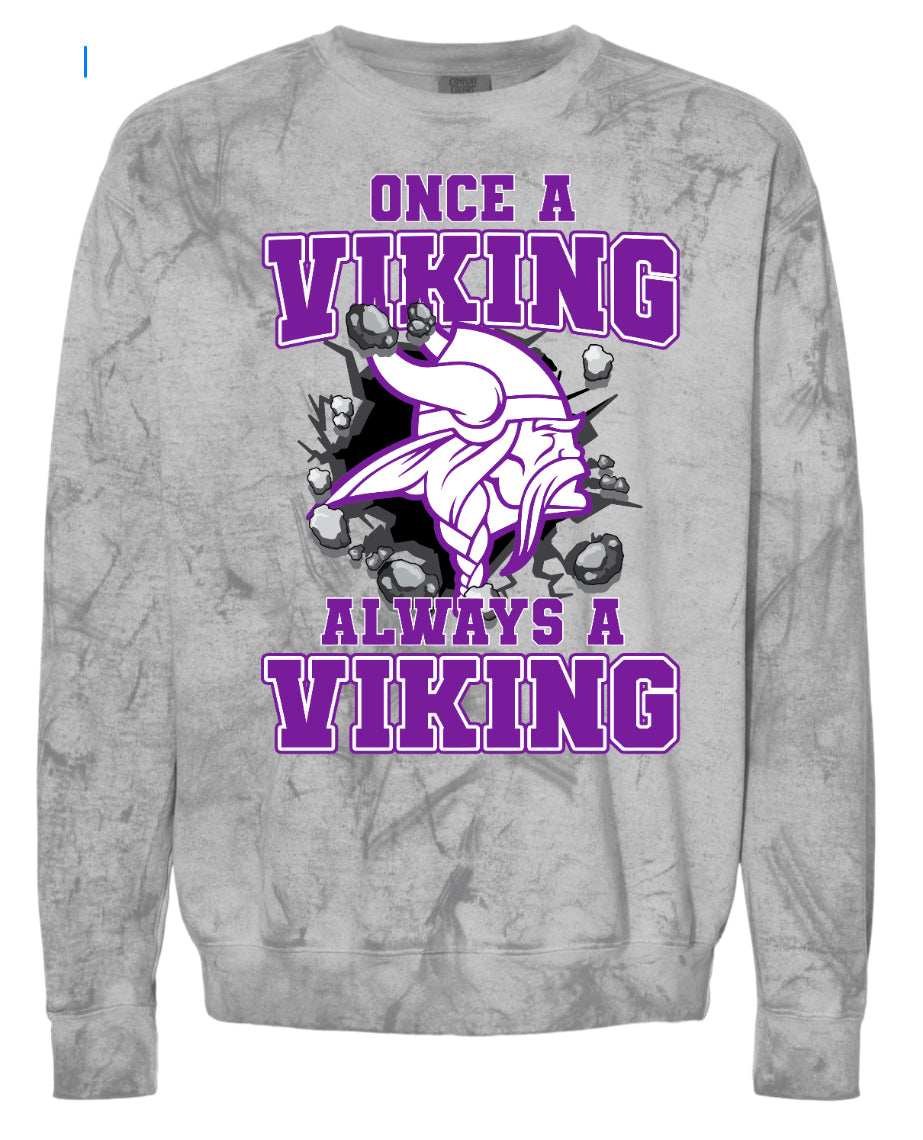 Crew Neck Smoke Once a Viking 2