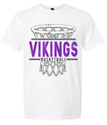 T-shirt Viking Net White