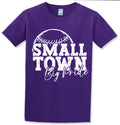 T-Shirt Purple Small Town 7