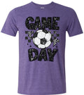 T-Shirt Heather Purple Retro Game Day 5
