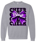 Crew Neck Sport Grey Cheer Repeat