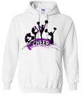 Hoodie White Cheer Splash