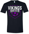 T-Shirt Black Viking Pennant 8