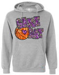 Hoodie Game Day Faux Glitter 8