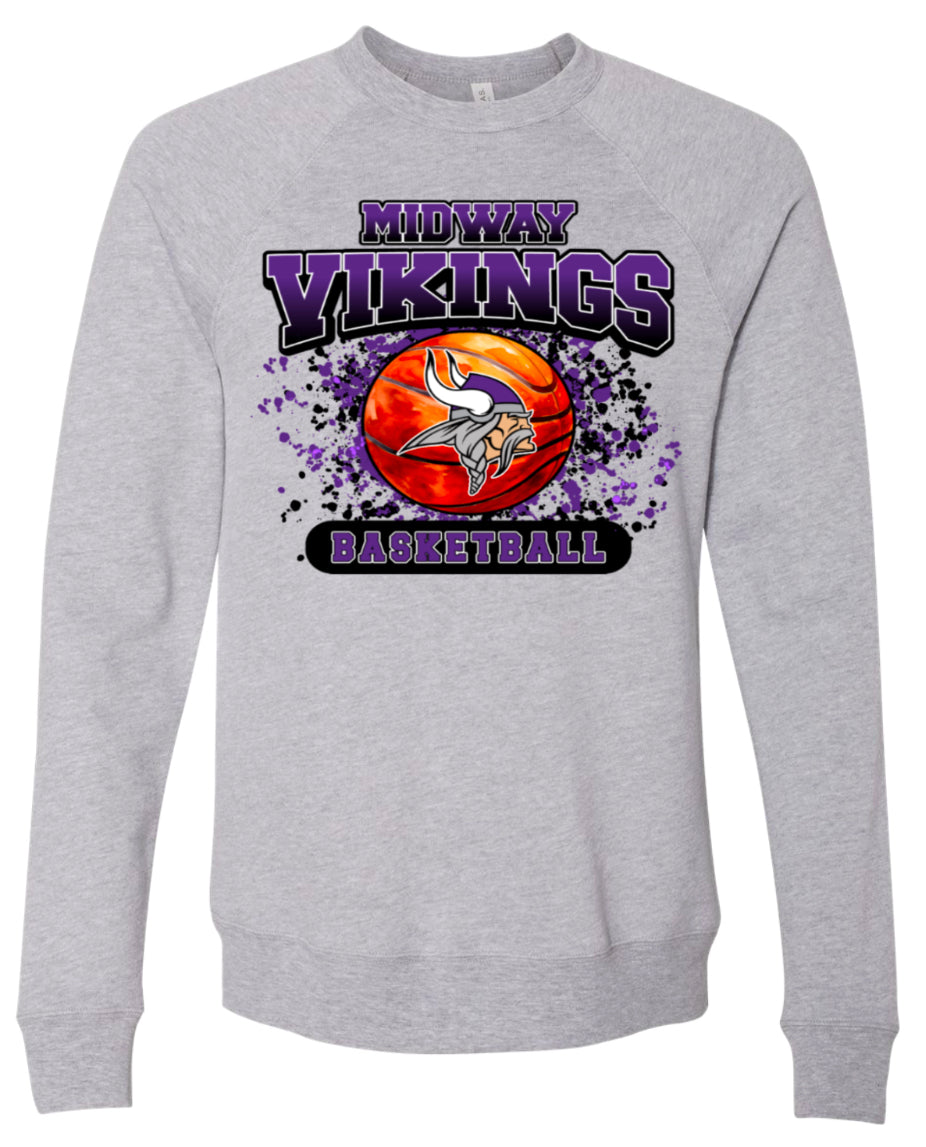 Crew Neck Splatter 3