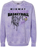 Crew Neck Midway Vikings Net Purple Smoke