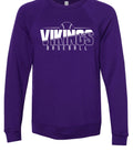 Crew Neck Purple Viking Slide 2