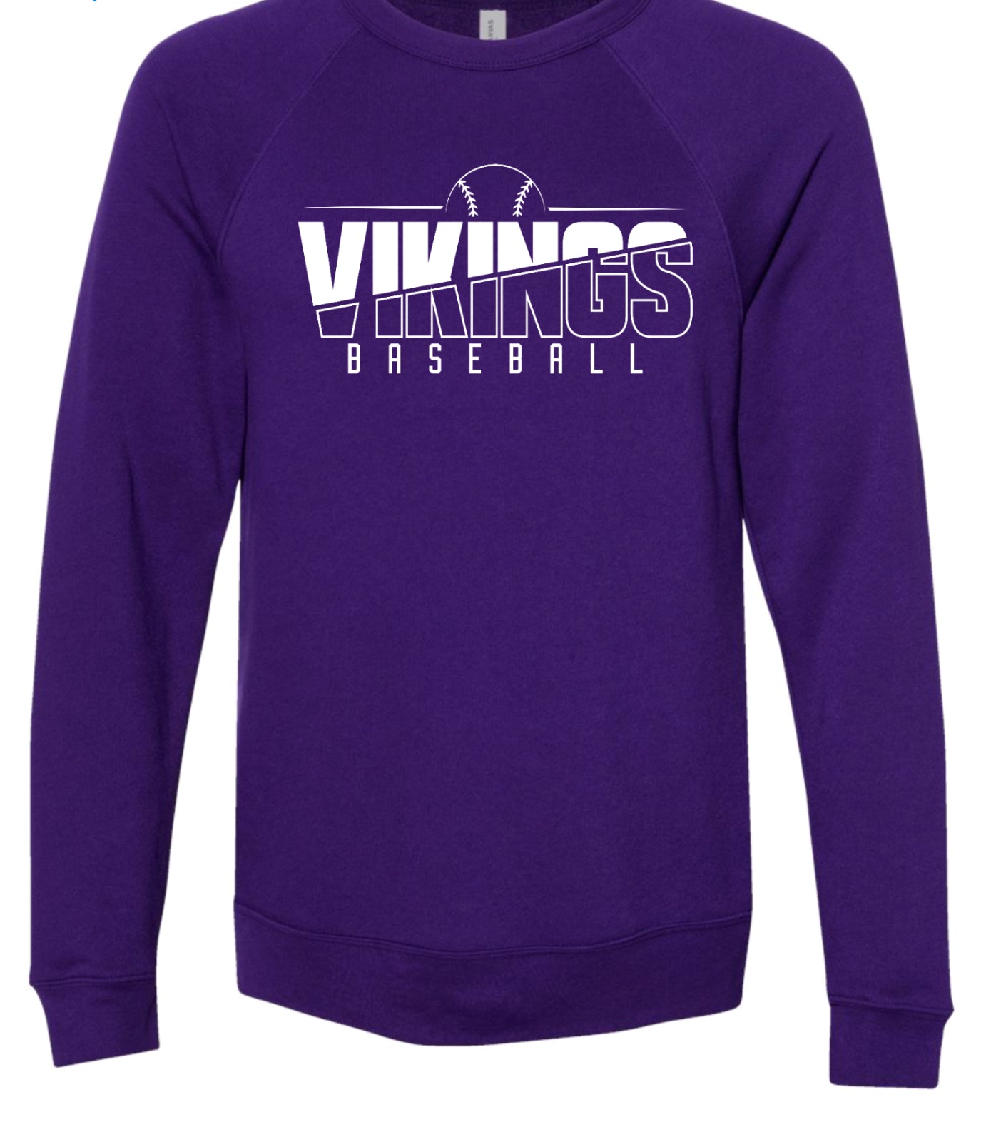 Crew Neck Purple Viking Slide 2