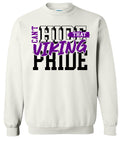 Crew Neck White Can’t Hide Viking Pride