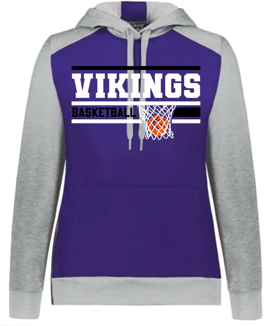 Hoodie BBall Stack Hoop 16 (womans cut)