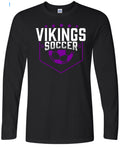 Long Sleeve Black Viking Pennant 11