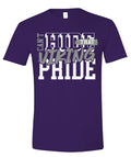 T-Shirt Purple Can’t Hide Viking Pride