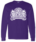 Long Sleeve Purple Vikings Cheerleading