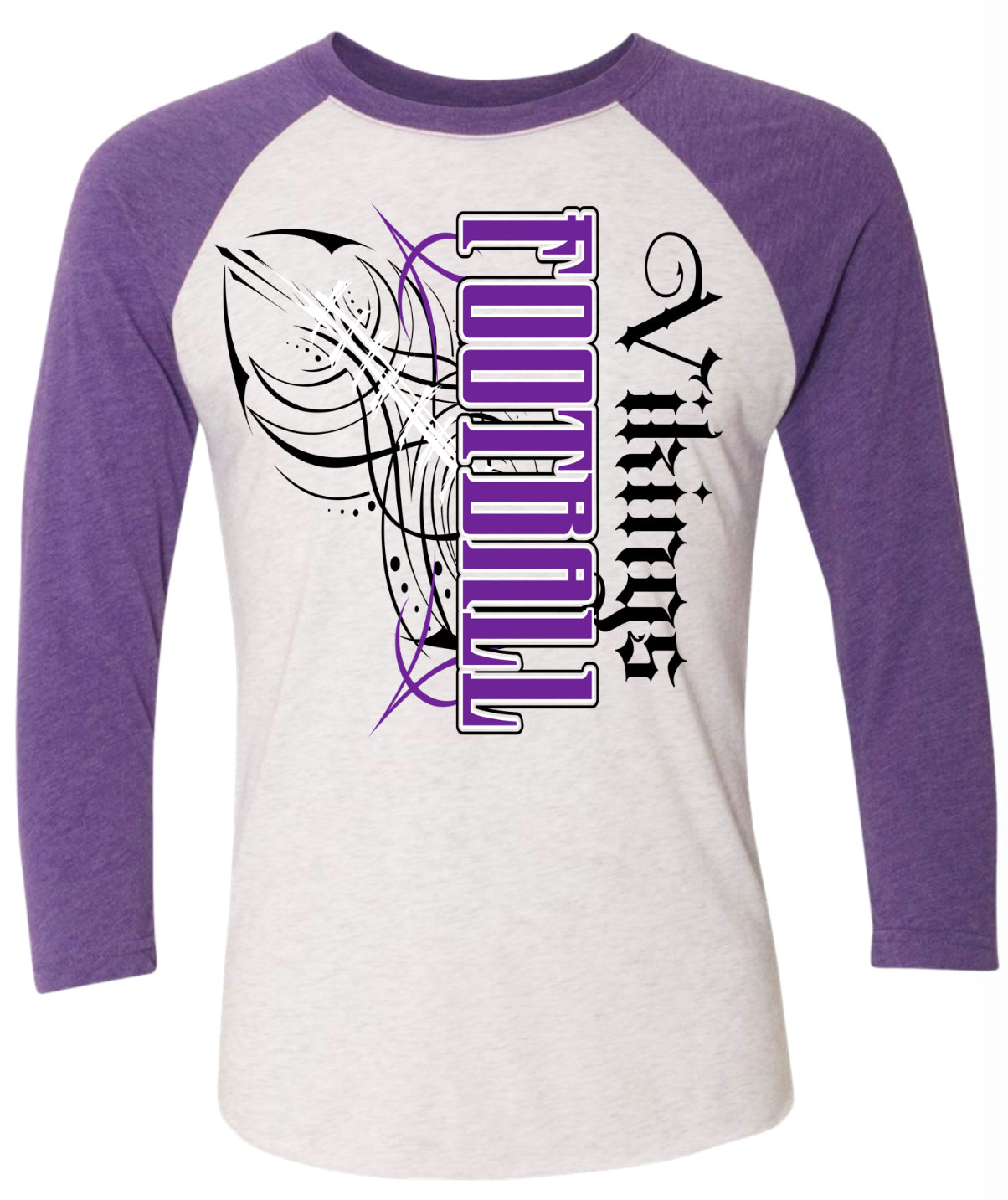 Long Sleeve 3/4 sleeve Viking Pinstripe