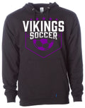 Hoodie Black Viking Pennant 6