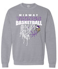Crew Neck Midway Vikings Net Sport Grey