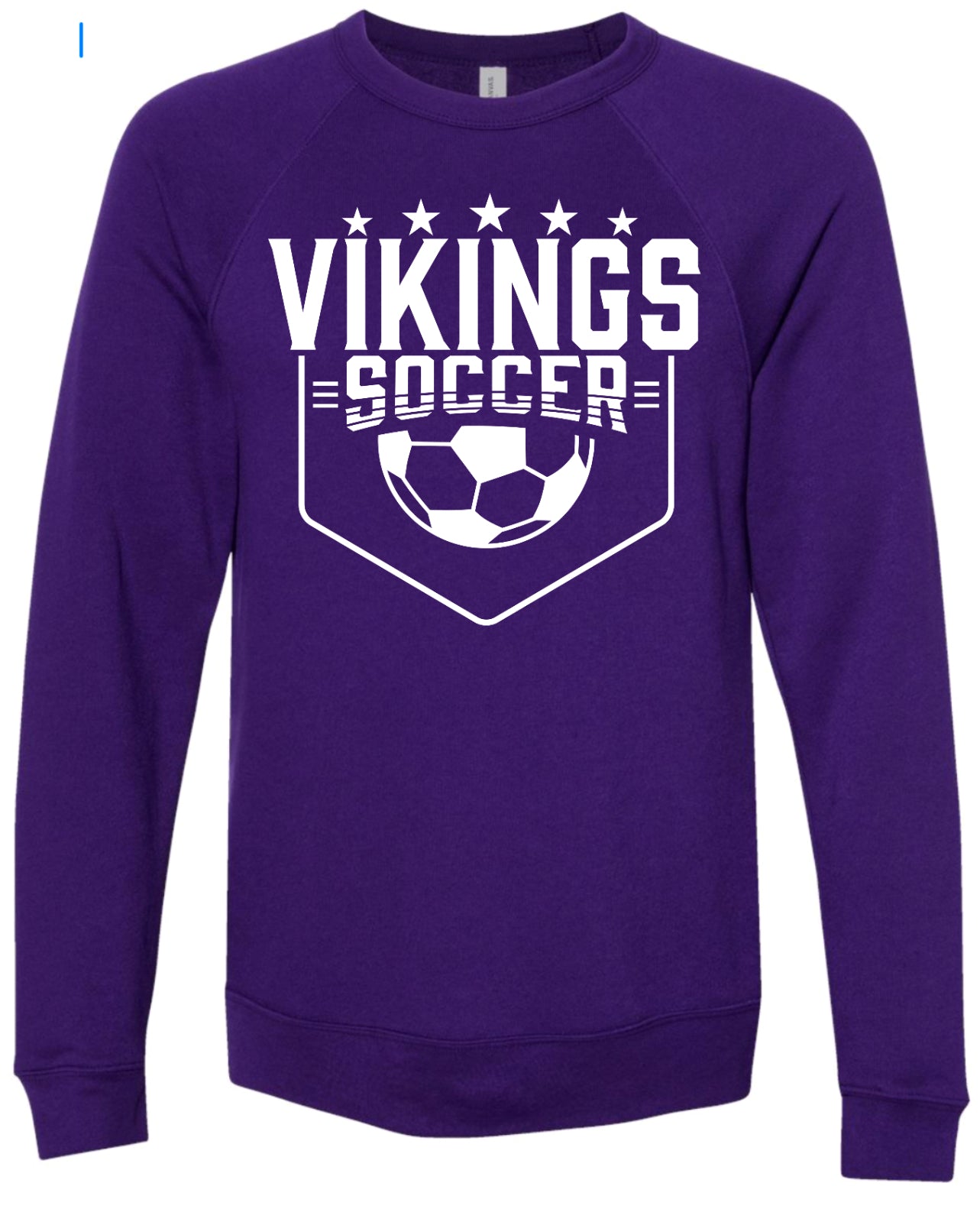 Crew Neck Purple Viking Pennant 4