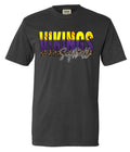 T-Shirt Comfort Color Graphite Softball Glitter Fade 1