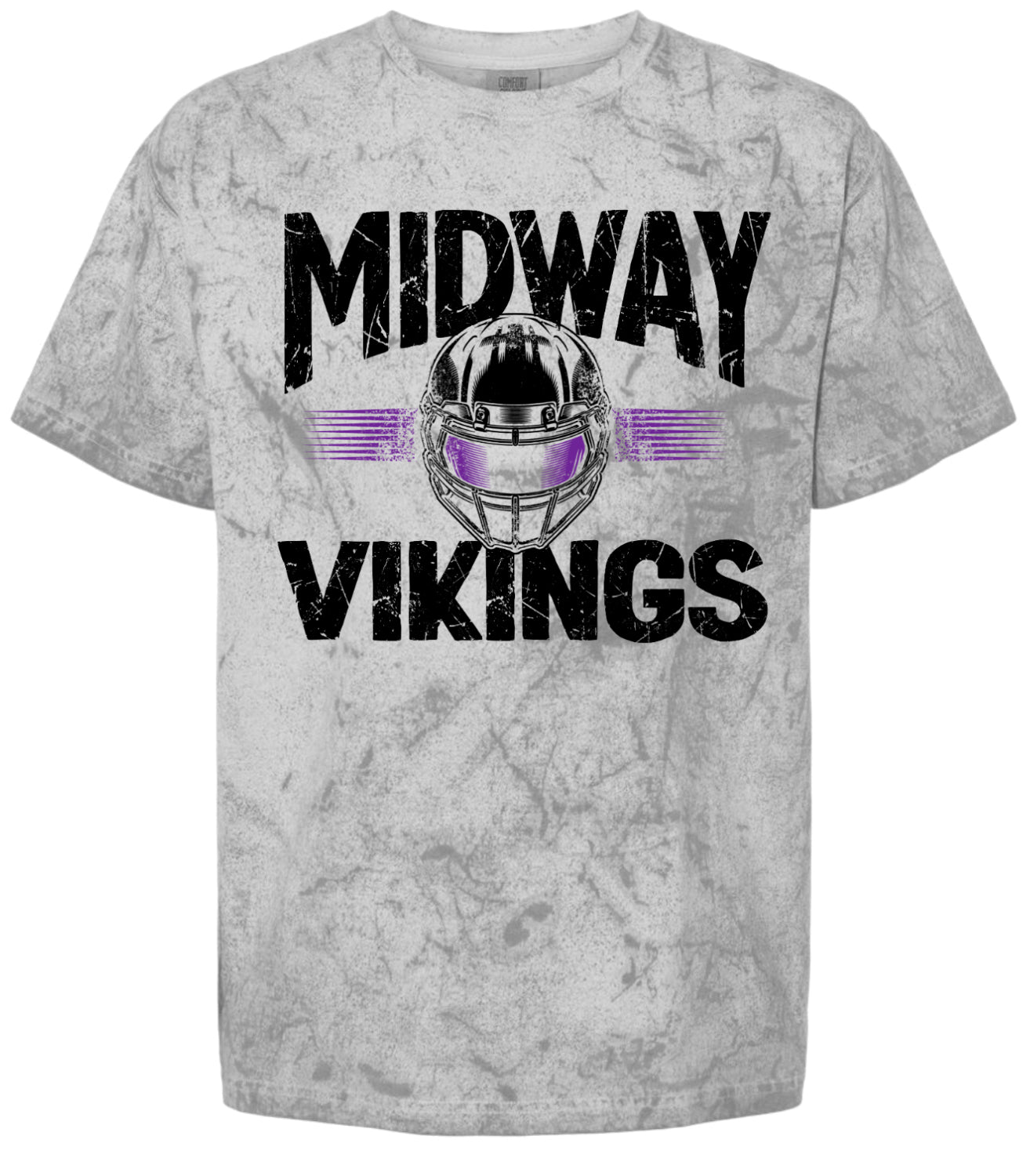 T-Shirt Smoke Helmet Stripe