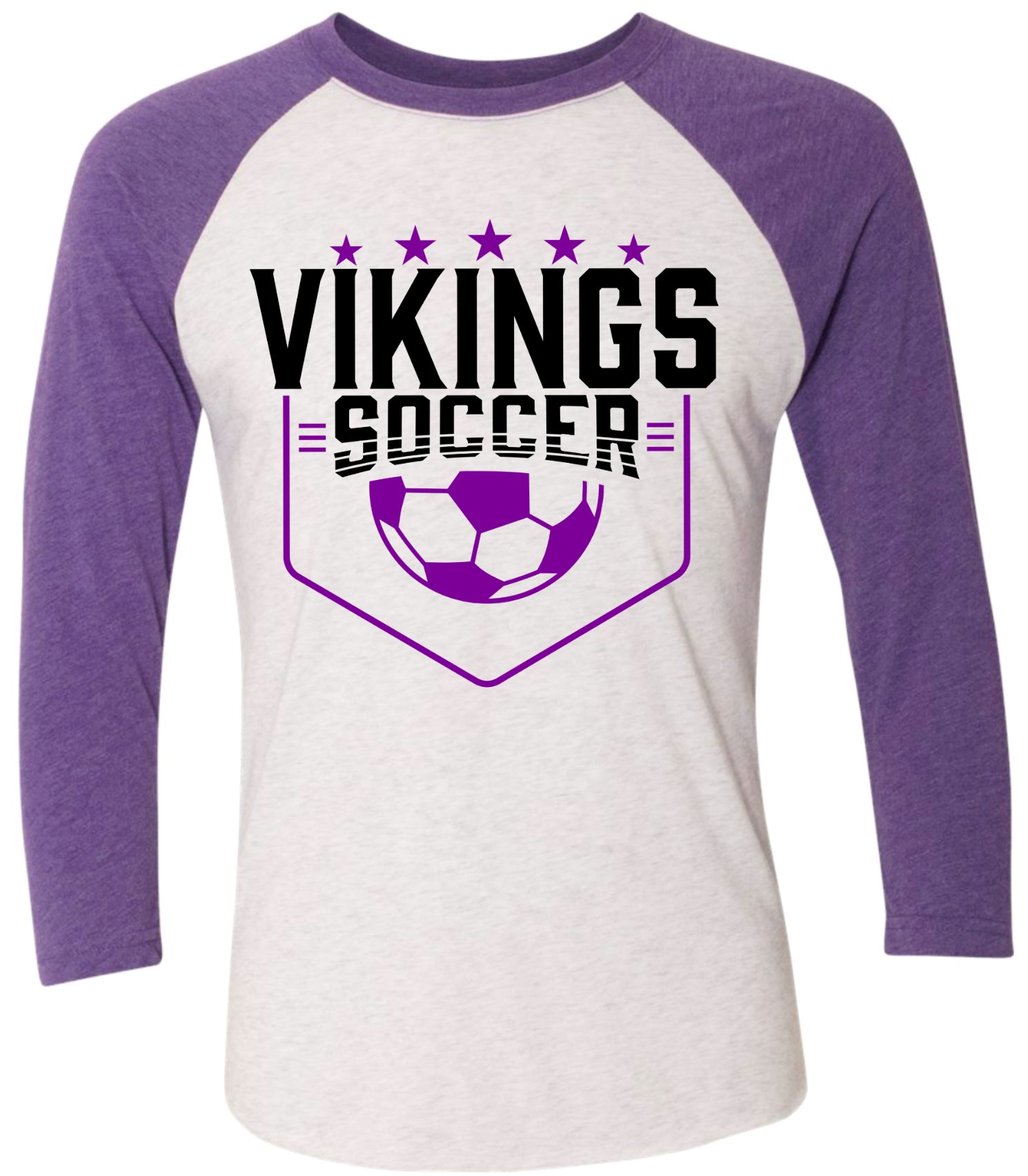 Long Sleeve 3/4 Viking Pennant 13