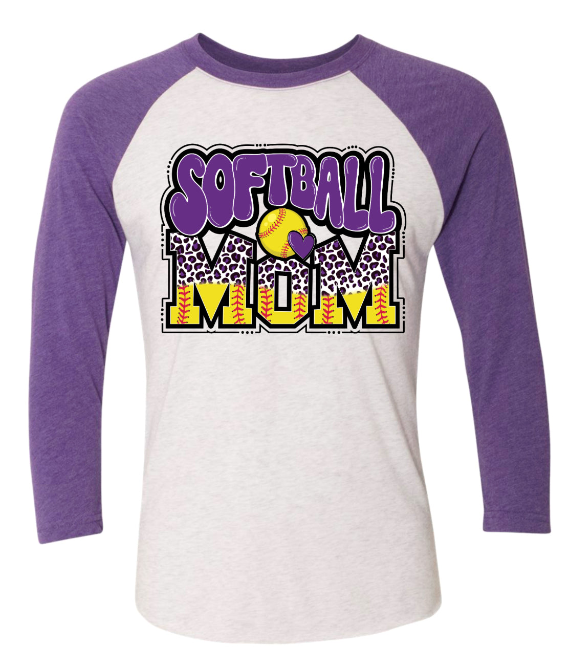 Long Sleeve Softball Mom Bubble 2