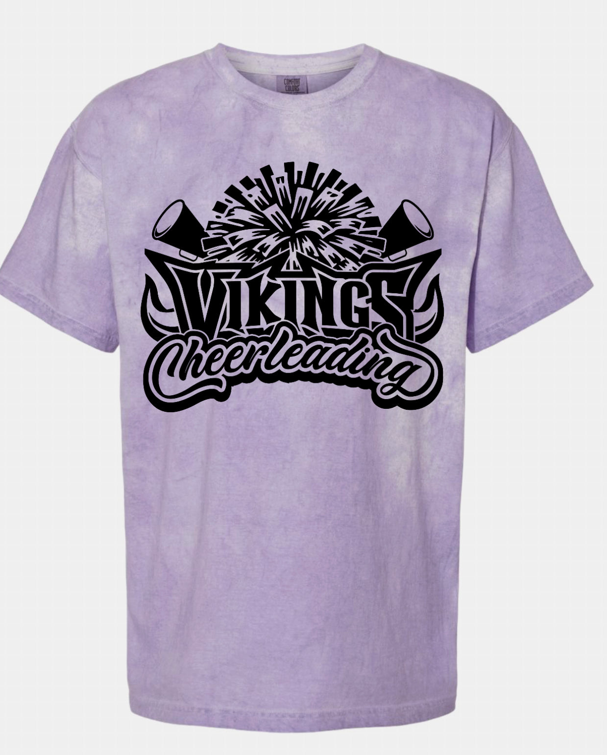 T-Shirt Purple Smoke Viking Cheerleading