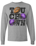 T-Shirt Sport Grey Touchdown Stacked 1