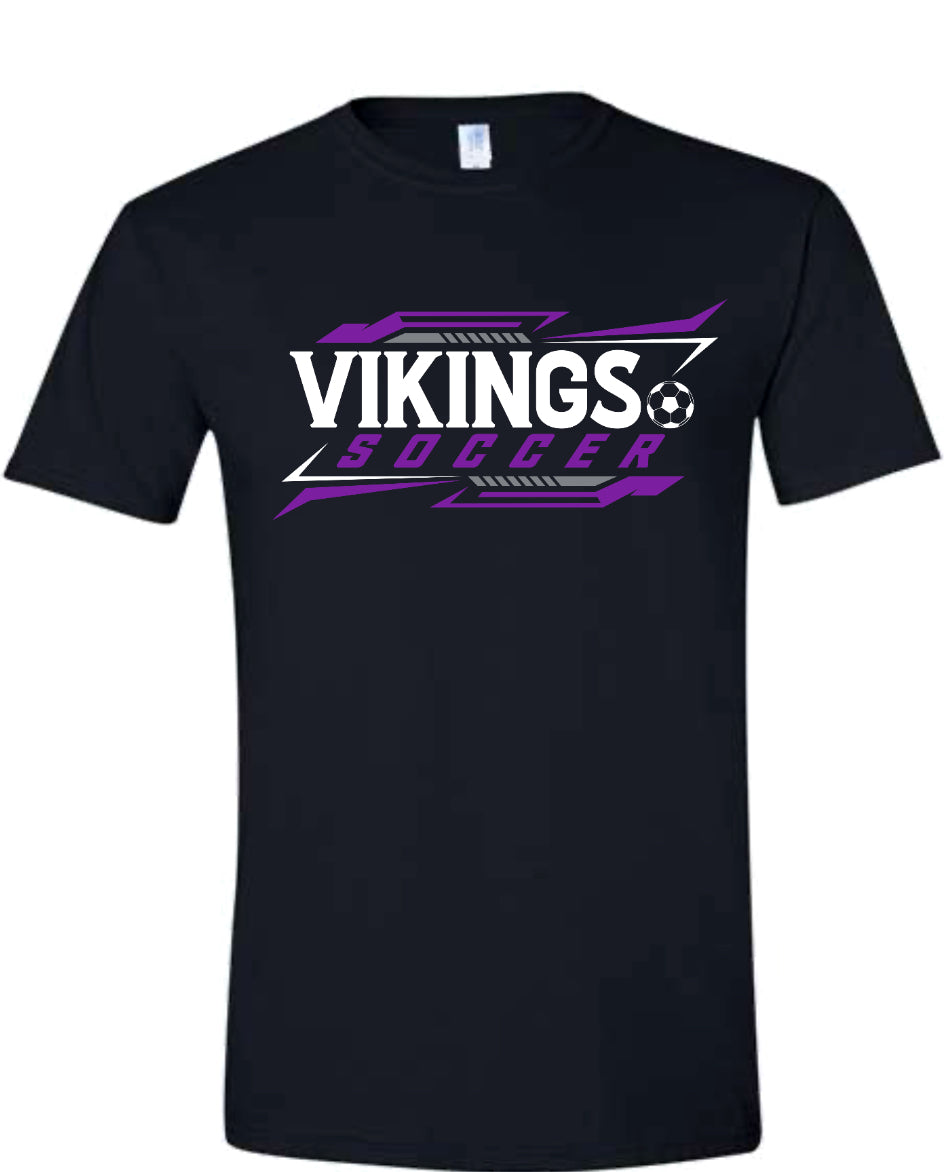 T-Shirt Black Soccer Tricolor 11