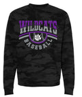 Crew Neck Camo Wildcats Baseball