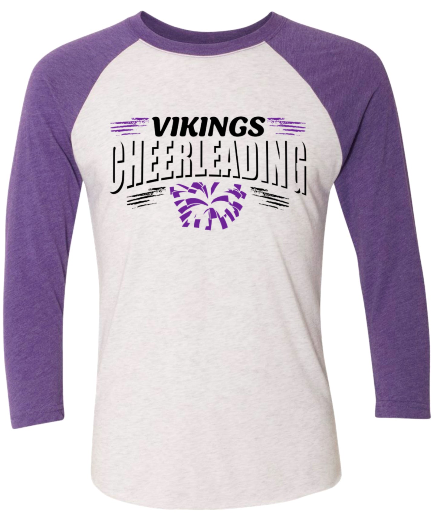 Long Sleeve 3/4 sleeve Cheer Banner