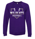 Crew Neck Purple Wildcats Base