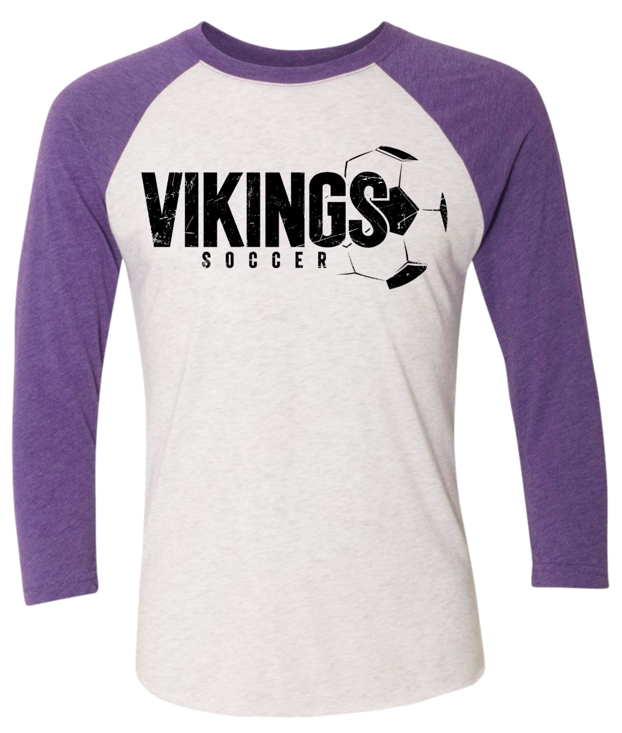 Long Sleeve 3/4 sleeve Viking Soccer Right 12