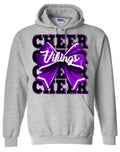 Hoodie Sport Grey Cheer Repeat