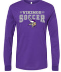 Long Sleeve Purple Viking Banner 2