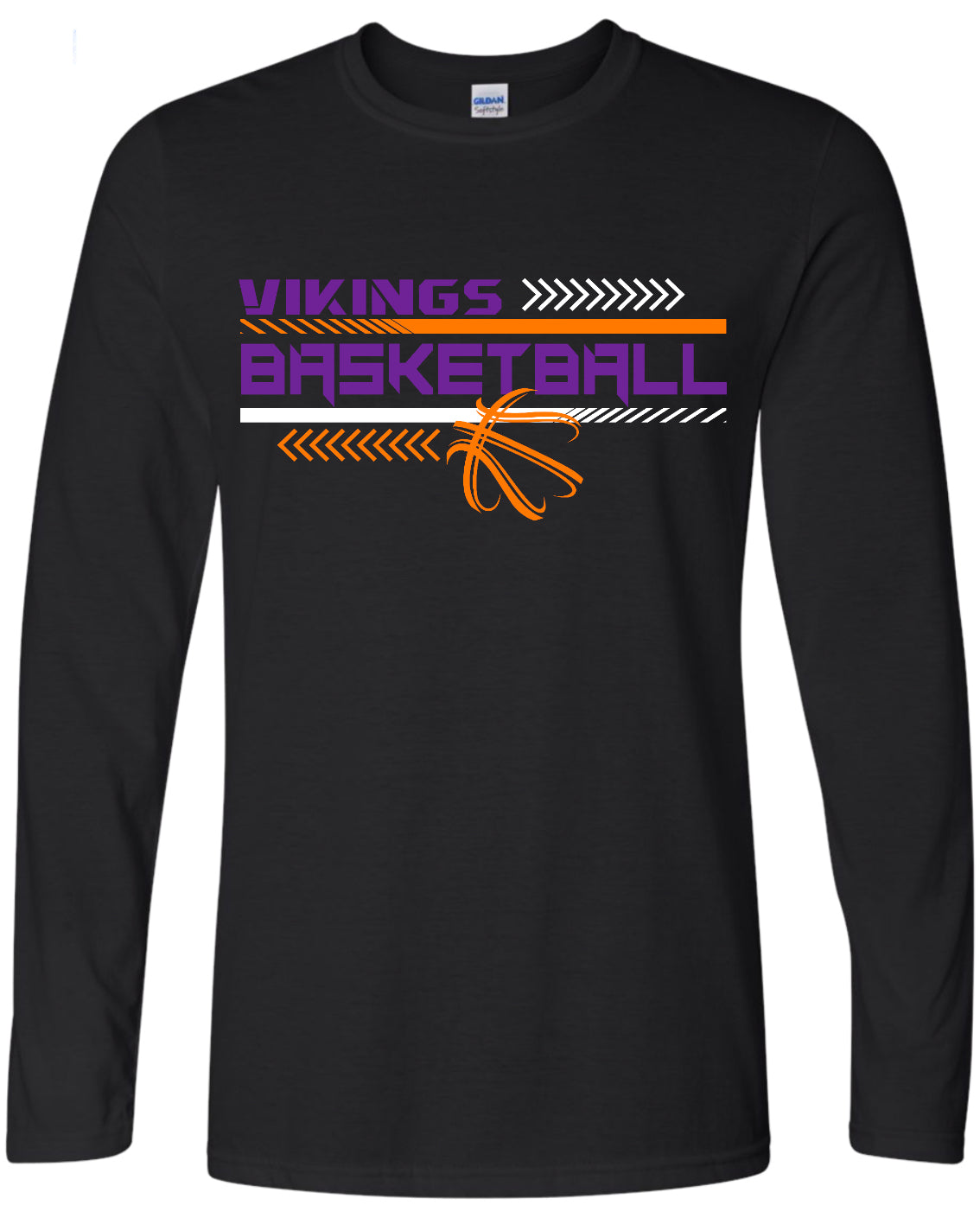 Long Sleeve Basketball Chevron 17