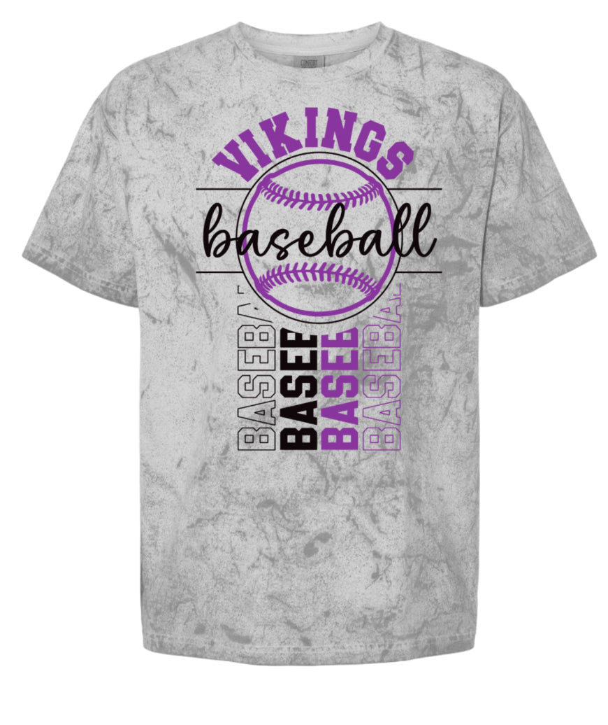 T-Shirt Smoke Viking BB Vert Badge 16