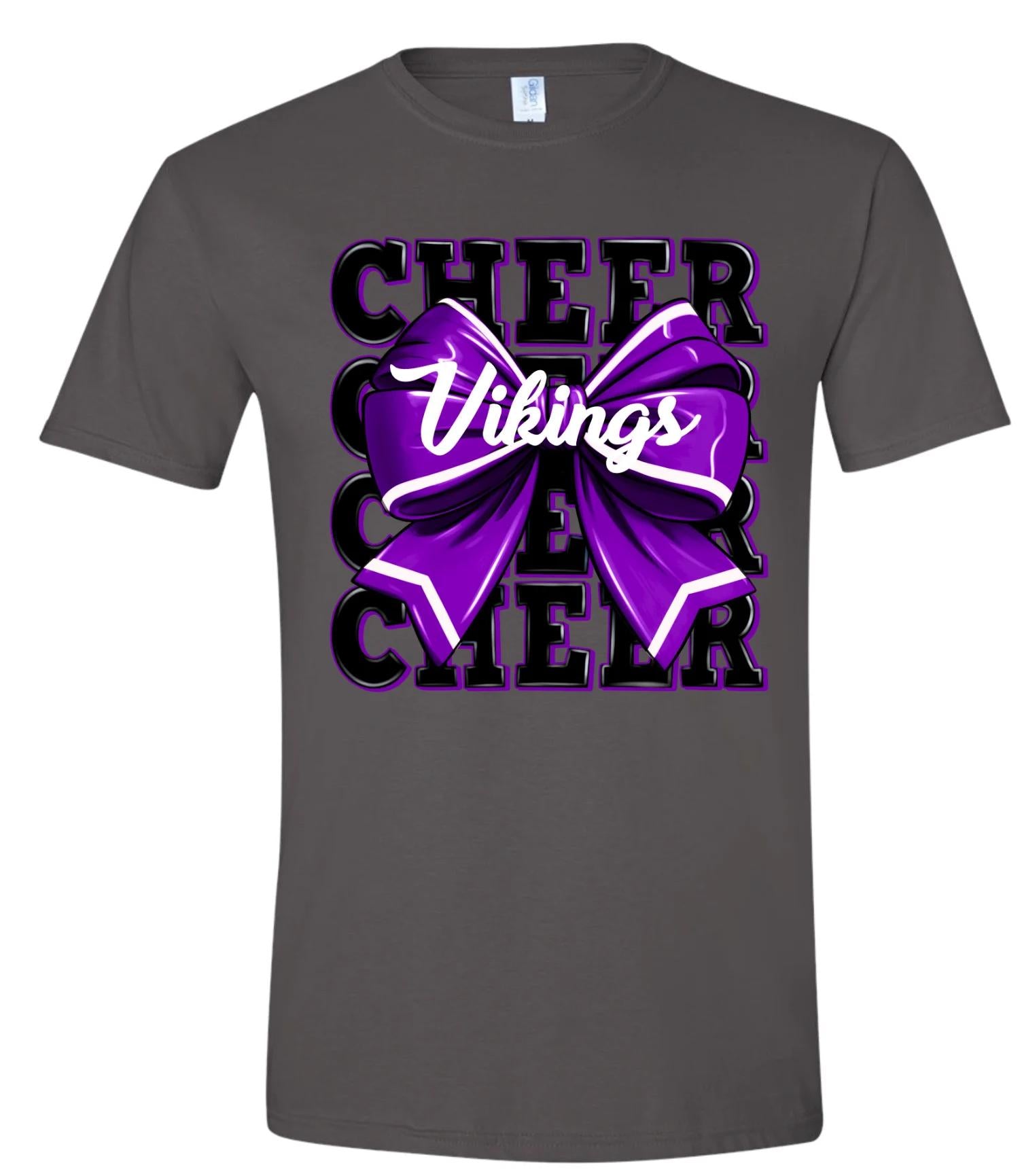 T-Shirt Charcoal Cheer Repeat