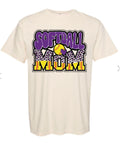 T-Shirt Neutral Softball Mom Bubble 1