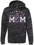 Hoodie Camo Faux Glitter Senior Mom