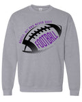 Crew Neck Sport Grey Hustle Hit Never Quit