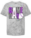 T-Shirt Smoke Game Day Baseball Stack 5