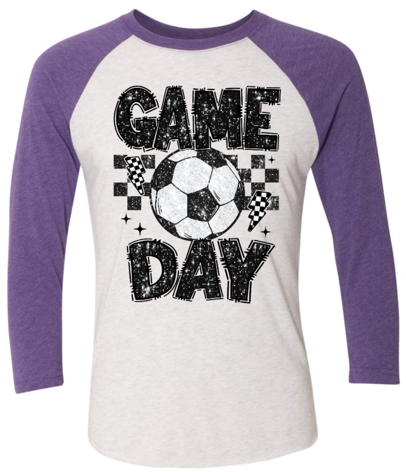 Long Sleeve 3/4 sleeve Retro Game Day 6