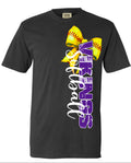 T-Shirt Comfort Color Graphite Viking Softball Vert 11