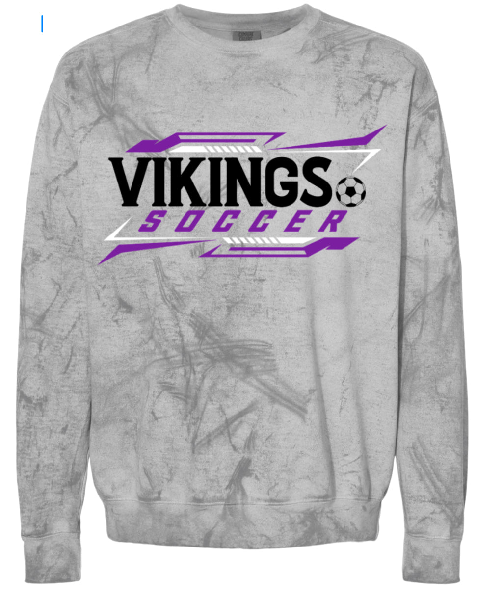 Crew Neck Smoke Soccer Tricolor 1